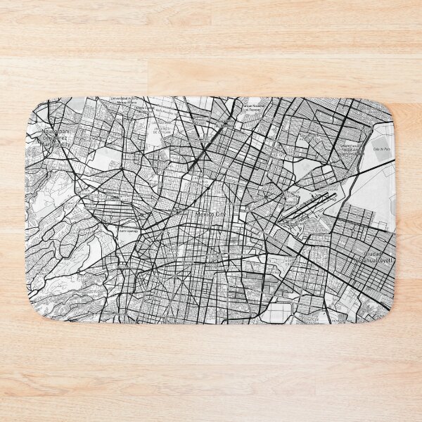 Item preview, Mexico City, Mexico Map (Theme 1) designed and sold by Mapnify.