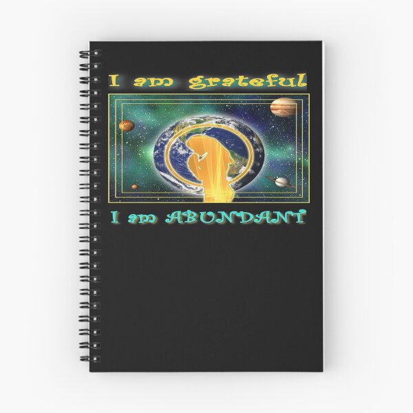 Item preview, I am grateful. I am abundant. designed and sold by PCUsher.