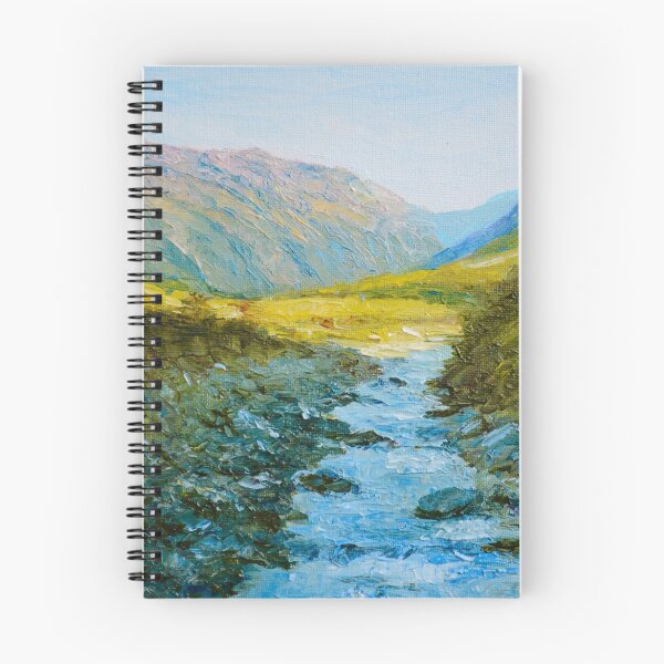 Item preview, Out of the dark forest into a sunlit valley designed and sold by Dai Wynn Fine Art.