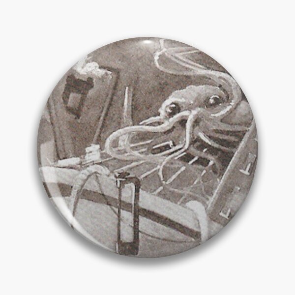 Item preview, War of the Worlds alien Vintage illustration designed and sold by Vintage Designs +.
