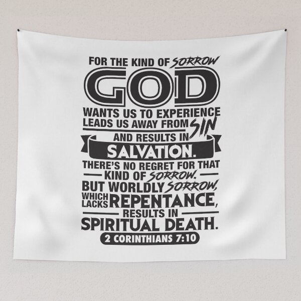 Item preview, 2 Corinthians 7:10 designed and sold by plushism.