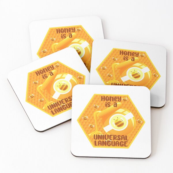 Item preview, Honey is a Universal Language! (On White) designed and sold by PawsitiveMum.