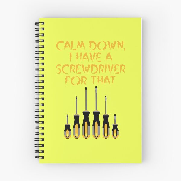 Item preview, Calm Down, I have a screwdriver for that, architect gift designed and sold by HomeConscious.