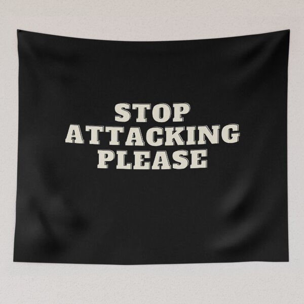 Item preview, Stop Attacking Please (First Edition) -- Age of Empires 2-- designed and sold by TheShahinDesign.