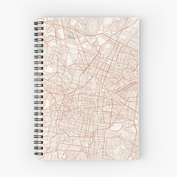 Item preview, Mexico City, Mexico Map (Theme 2) designed and sold by Mapnify.