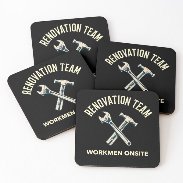 Item preview, Renovation Team, Builders Tools, Construction Site, Interior Contractors  designed and sold by HomeConscious.
