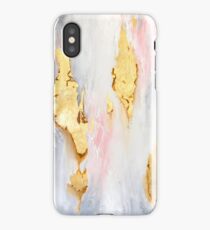 Gold Marble iPhone Case