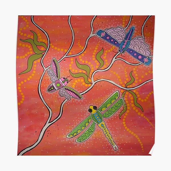 Among the Wattle Poster