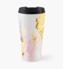 Gold Marble Travel Mug