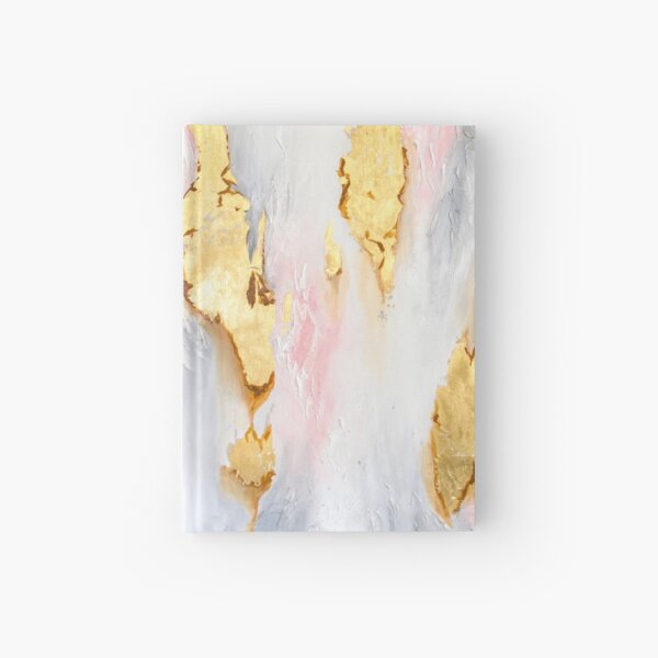 Gold Marble Hardcover Journal