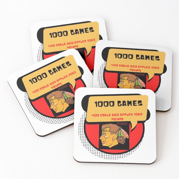 Artikelvorschau, Chicago Blackhawks 1000 Spiele Kane entworfen und verkauft von KAY YOUNGER.