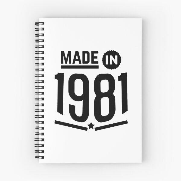 Item preview, Made in 1981 birthday gift design designed and sold by rodmendonca.