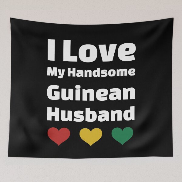 Item preview, I Love My Handsome Guinean Husband - Guinea Husband designed and sold by DiceNLDesigns.