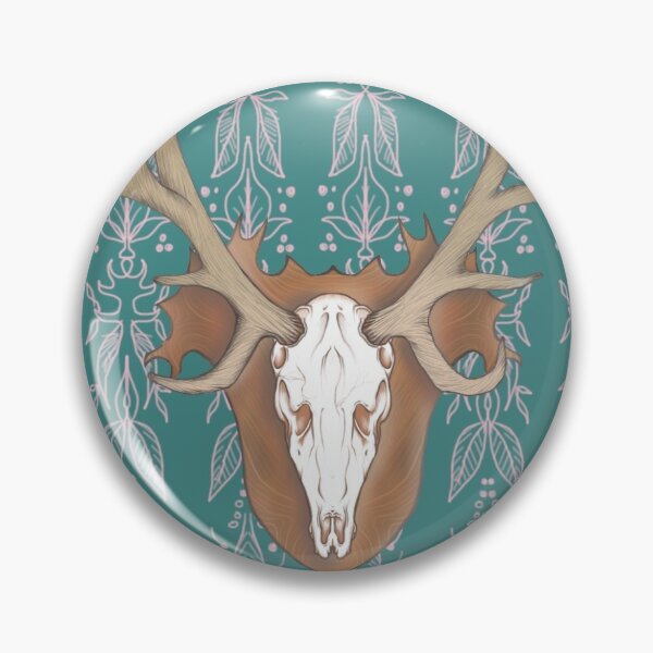 Item preview, Stag skull  designed and sold by ElvesandMangoes.