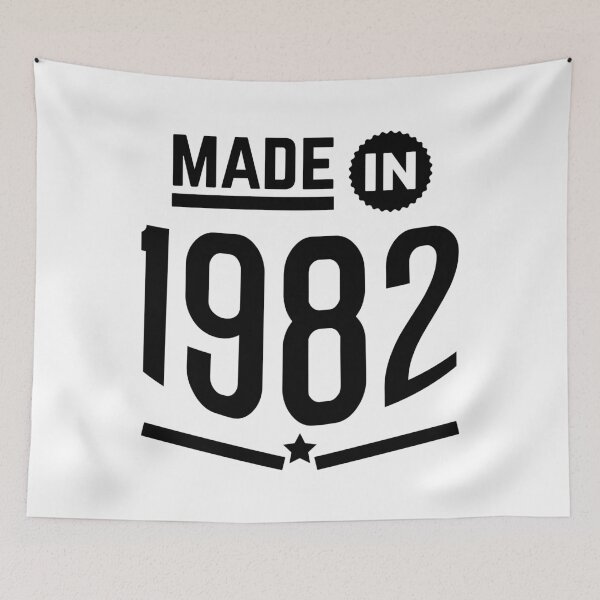 Item preview, Made in 1982 birthday gift design designed and sold by rodmendonca.