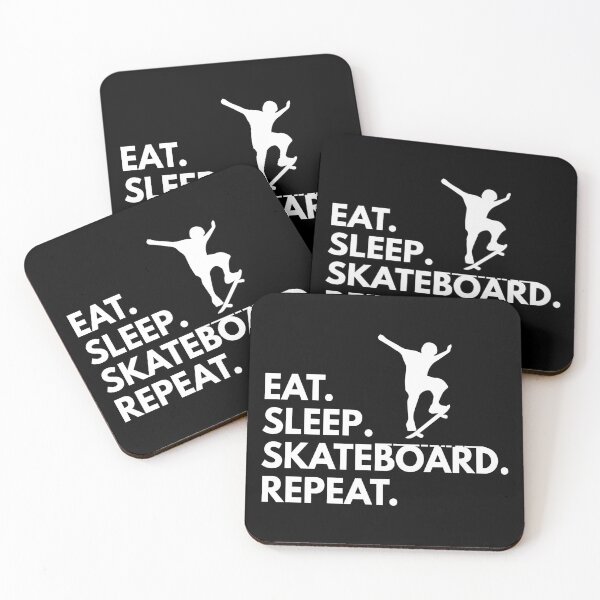 Item preview, Eat sleep skateboard repeat designed and sold by PODapparel.