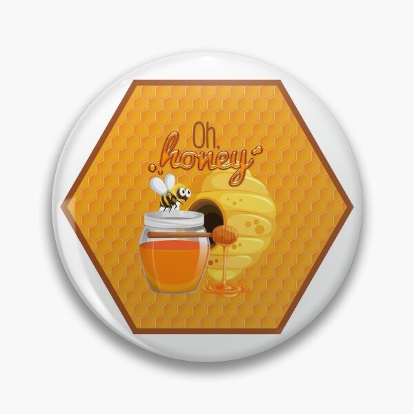 Item preview, Oh, Honey(Bee)! On White designed and sold by PawsitiveMum.