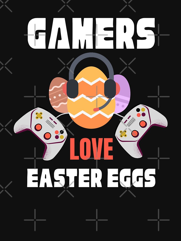 Disover Gamers Love Easter Eggs Racerback Tank Top