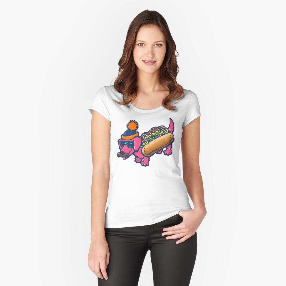 Item preview, Fitted Scoop T-Shirt designed and sold by nickv47.