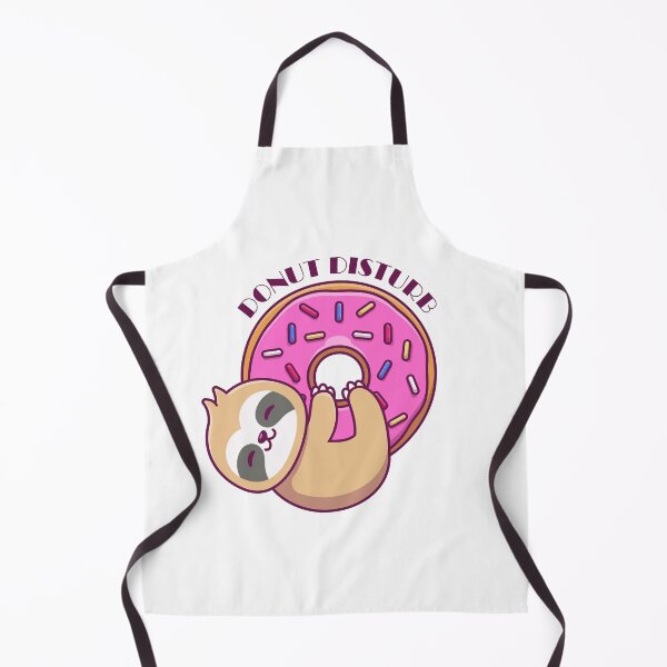 Item preview, Donut disturb, cute kawaii sloth and donut design. designed and sold by PonyAddiction.