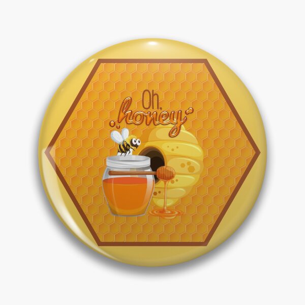 Item preview, Oh, Honey(Bee)! On Yellow designed and sold by PawsitiveMum.
