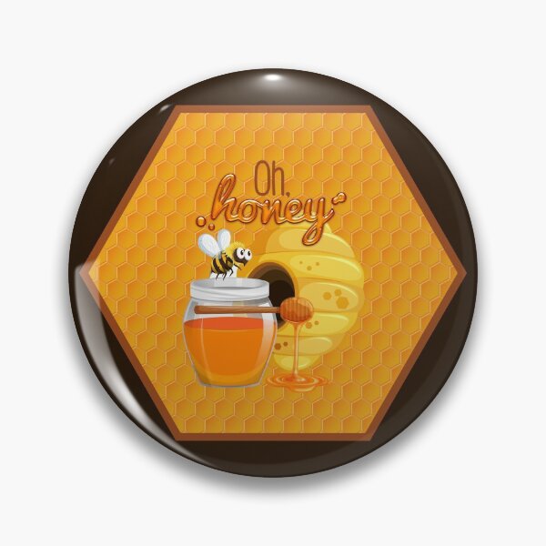 Item preview, Oh, Honey(Bee)! On Dk. Brown designed and sold by PawsitiveMum.