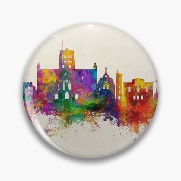 Item preview, St Albans England Skyline designed and sold by ArtPrints.