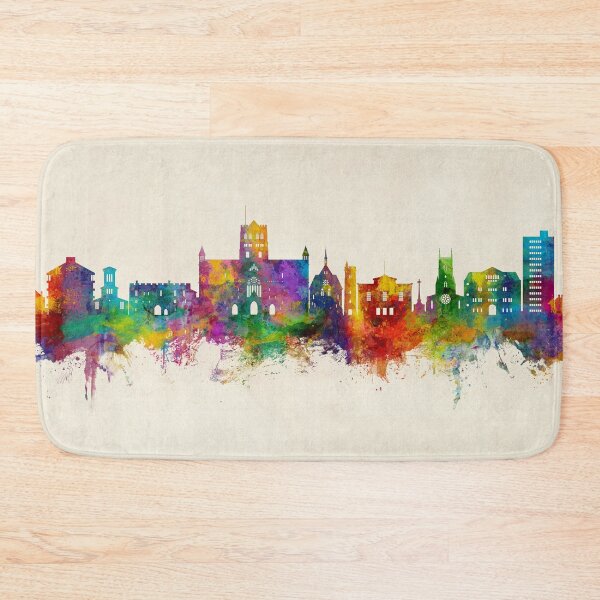 Item preview, St Albans England Skyline designed and sold by ArtPrints.