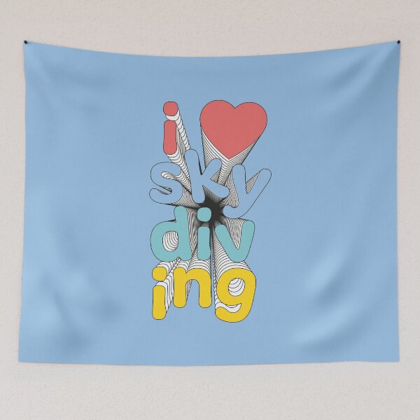 Item preview, I love skydiving designed and sold by stu-dio-art.