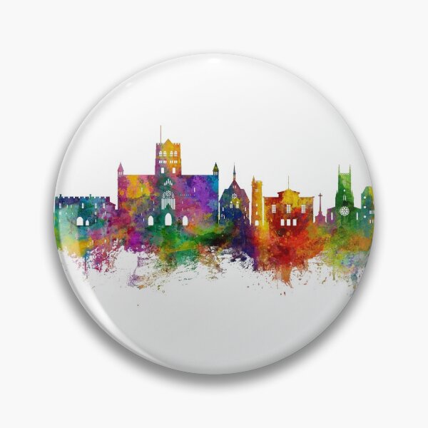 Item preview, St Albans England Skyline designed and sold by ArtPrints.