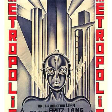 Metropolis' Retro Movie Poster