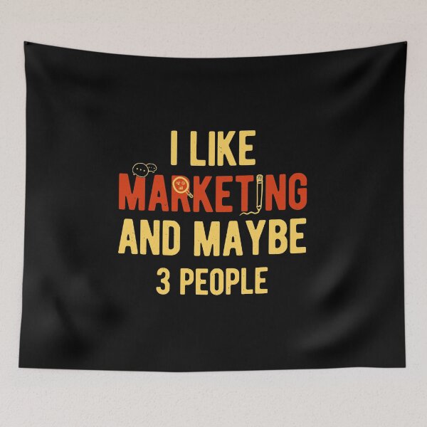 Item preview, Funny Marketing designed and sold by artworkbyrihen.