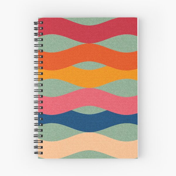 Item preview, Colorful surfboards stripes - Mid century modern designed and sold by pakanta.