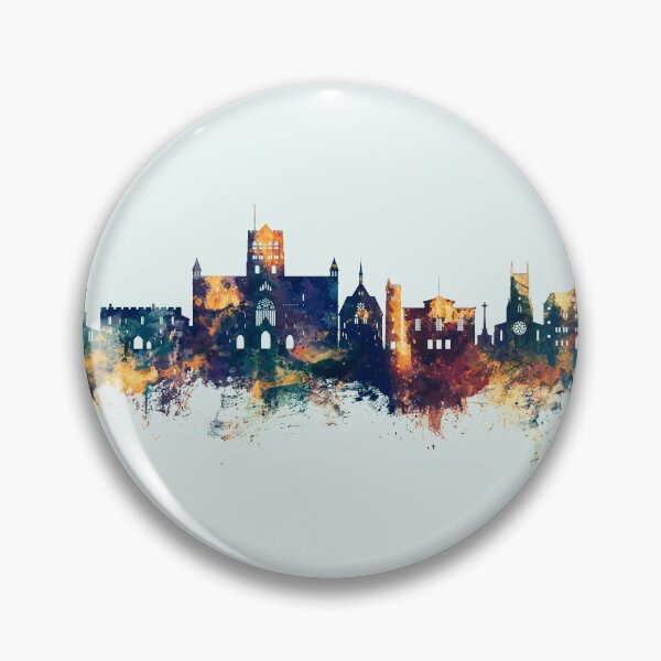 Item preview, St Albans England Skyline designed and sold by ArtPrints.