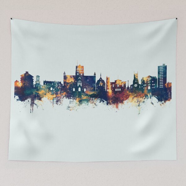 Item preview, St Albans England Skyline designed and sold by ArtPrints.