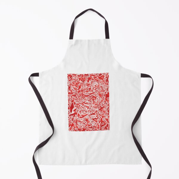 Item preview, RED Abstract Art Work designed and sold by Valeria Nikitina.