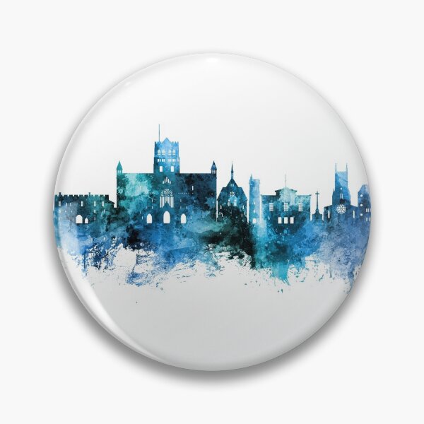 Item preview, St Albans England Skyline designed and sold by ArtPrints.