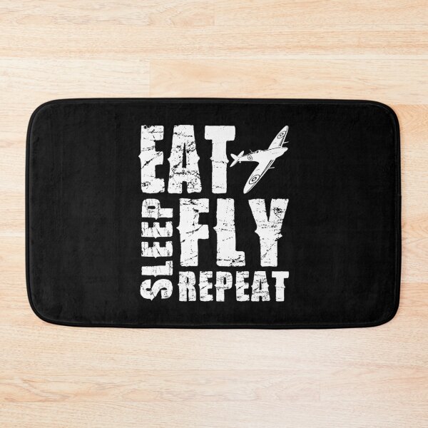 Item preview, Copy of 	Airplane Pilot Shirts - Eat Sleep Fly Repeat designed and sold by pannolinno.