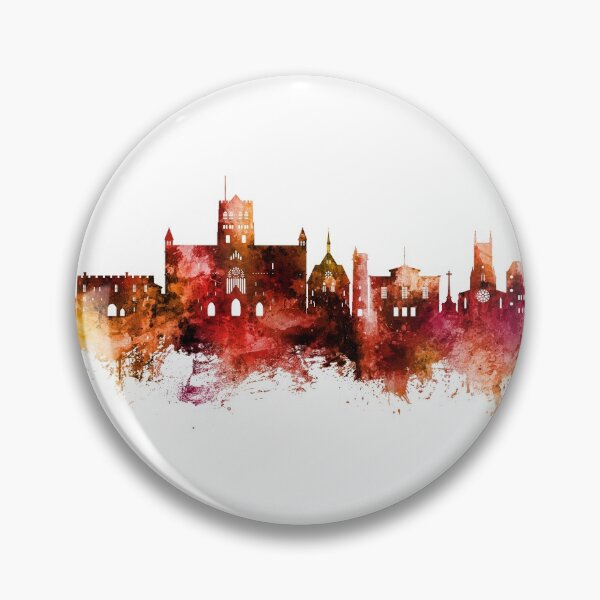 Item preview, St Albans England Skyline designed and sold by ArtPrints.