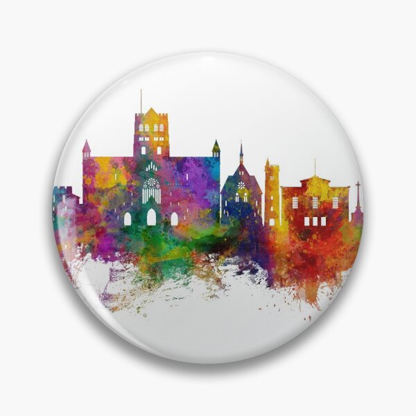 Item preview, St Albans England Skyline designed and sold by ArtPrints.