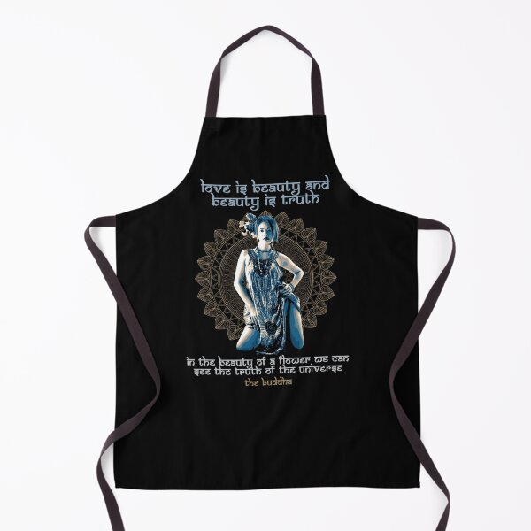Item preview, Love is Beauty and Beauty is Truth, Buddhist Proverb, The Buddha, Mandala Design, Buddhist Gift designed and sold by Proverbial Wisdom Design.