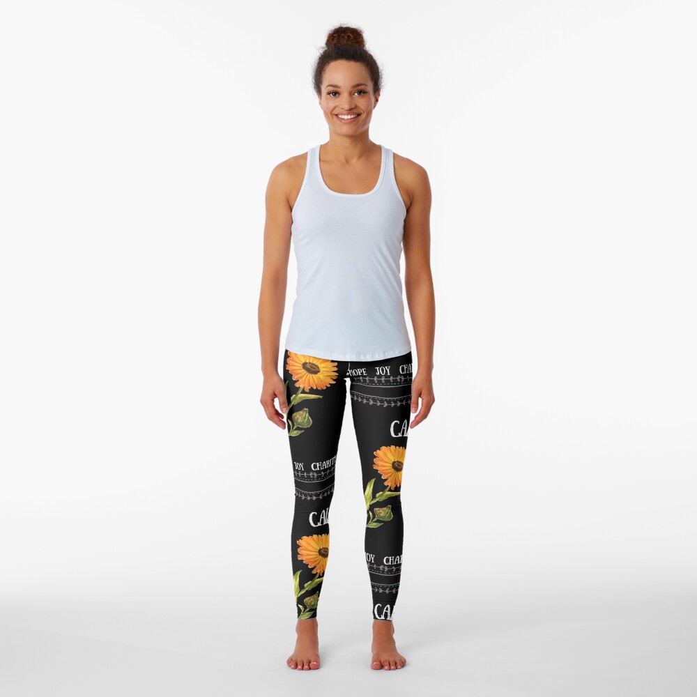 Discover Witch Herb Collection - Calendula Leggings