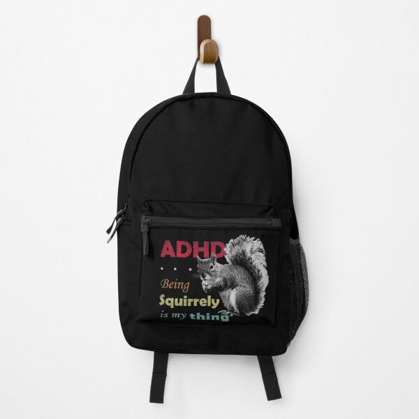 Item preview, ADHD is Awesome Squirrely Retro designed and sold by PEHardy-Designs.