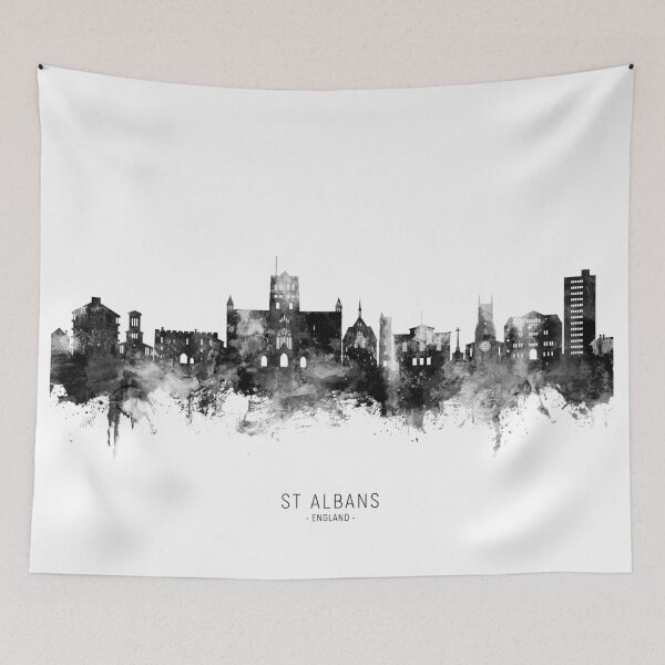 Item preview, St Albans England Skyline designed and sold by ArtPrints.