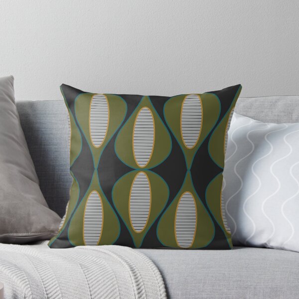 Item preview, Mod Olive Black designed and sold by throughtheloops.