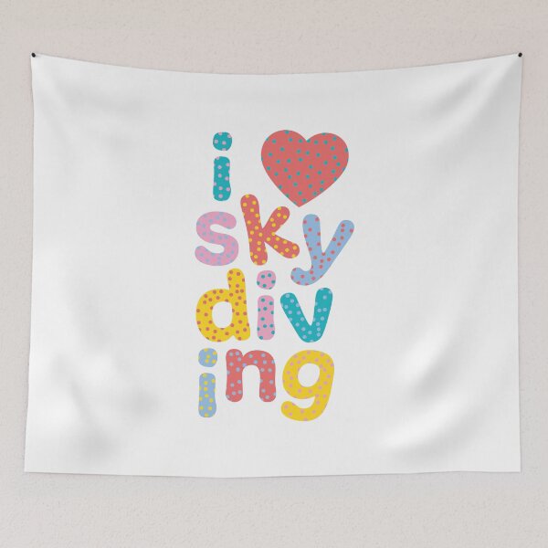 Item preview, I love skydiving designed and sold by stu-dio-art.