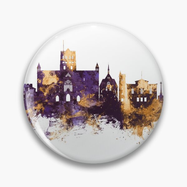 Item preview, St Albans England Skyline designed and sold by ArtPrints.