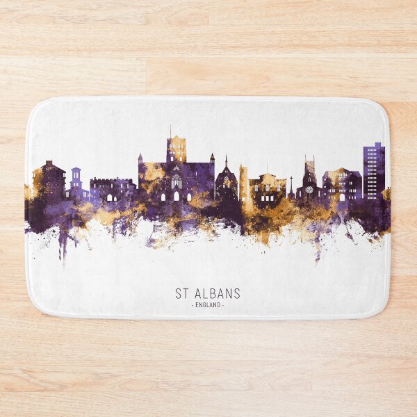 Item preview, St Albans England Skyline designed and sold by ArtPrints.