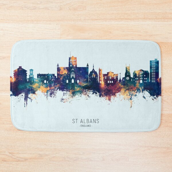 Item preview, St Albans England Skyline designed and sold by ArtPrints.