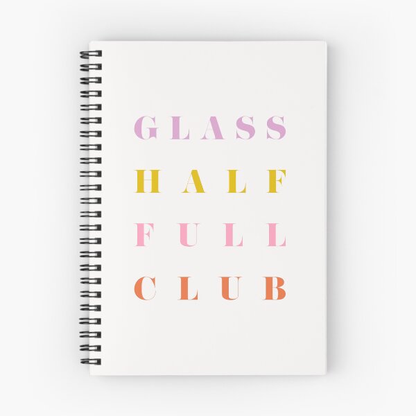 Item preview, Glass half full club - Artwork designed and sold by GirlGangPrints.